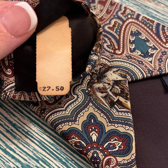 Ducks Unlimited Vintage 100% Silk Tie - Picture 8 of 9